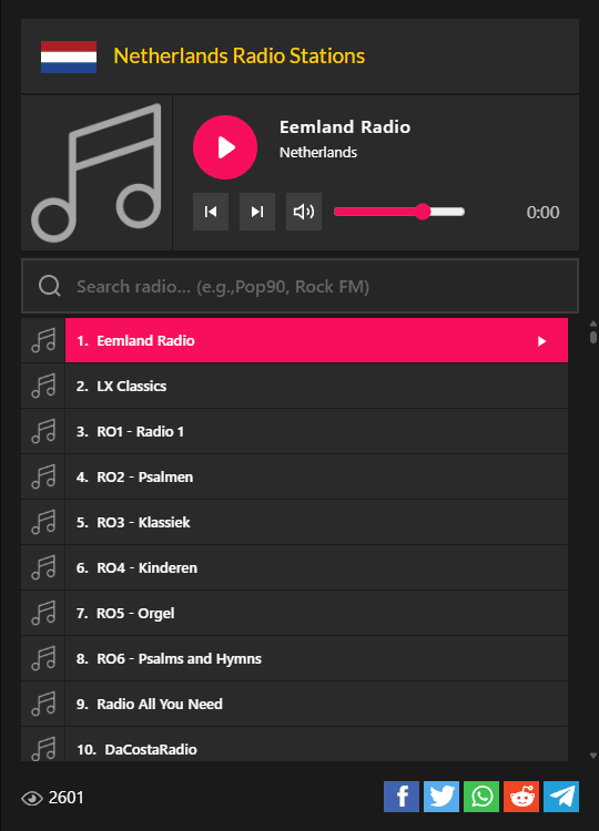 Holland radio stations – luister alle Nederlandse radio online