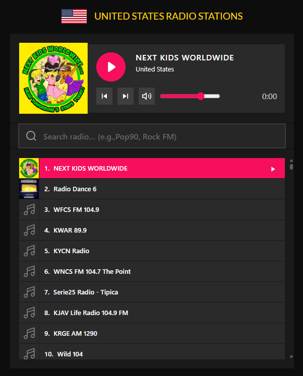 United States Radio Stations